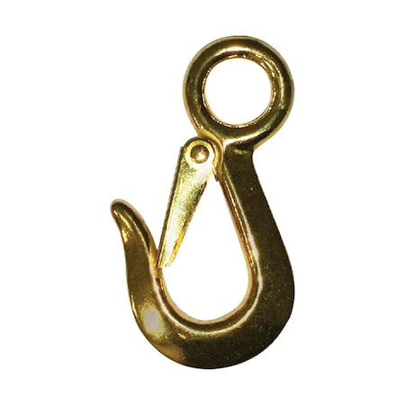 Baron Baron 3/8 in. D X 4 -1/8 in. L Polished Bronze Snap Hook 140 lb 2311B-3/4